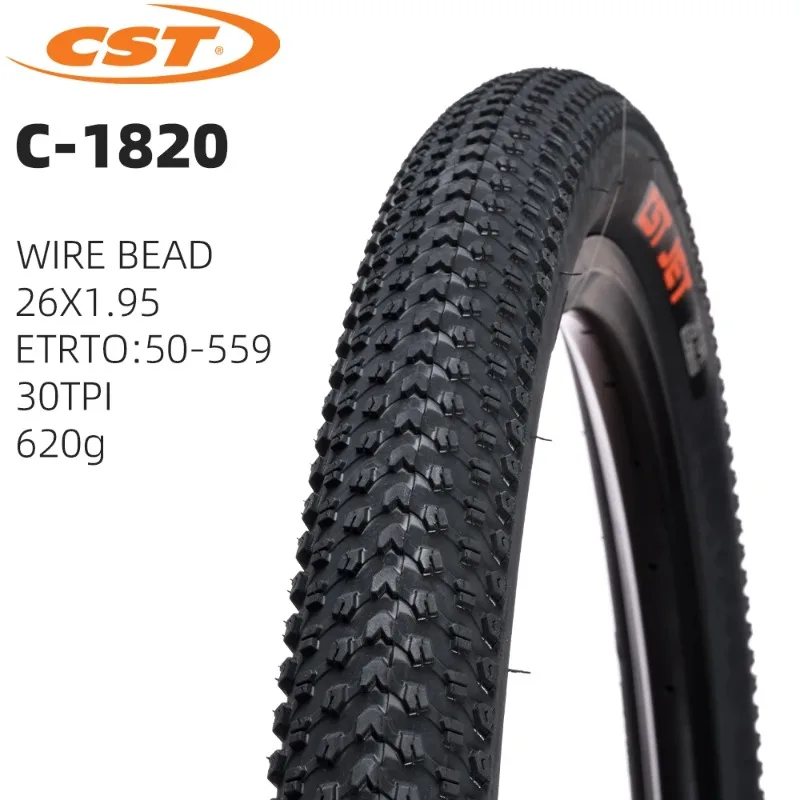 TIRE C-1820 MOUNTAIN BICYCLE TIRE OF MTB BIKE TYRE WIRE BEAD C1820 CST JET ALL TERRAINS 22 24 26 27.5 29 INCHES