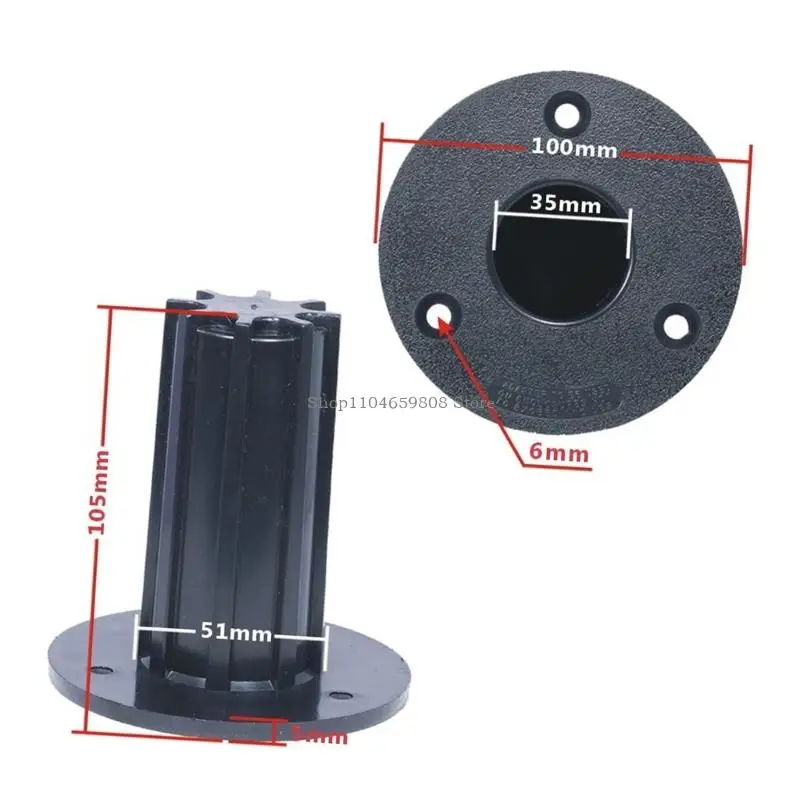 Adjustable Black Metal Speaker Cabinet Mounting Bracket For DIY Sound Systems