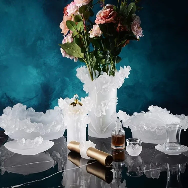 Crystal Art 2024 New Nordic Style, Floral Wedding Party Ornament