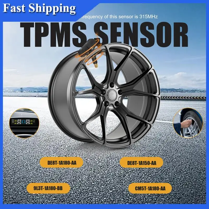 Precise 1X TPMS Tire Pressure Monitoring Sensor 315Mhz For Ford Escape Expedition Explorer Fiesta F150 DE8T-1A180-AA, DE8T-1A150