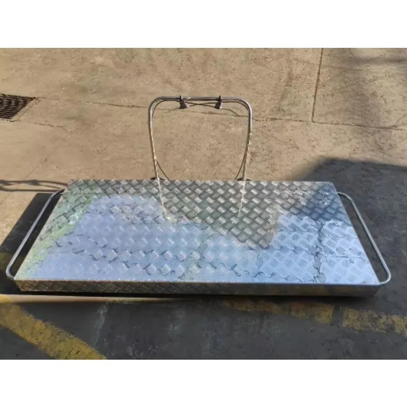 【Best-selling】Railway Line Maintenance Transportation Car Rail Trolley Foldable Aluminum Trolley