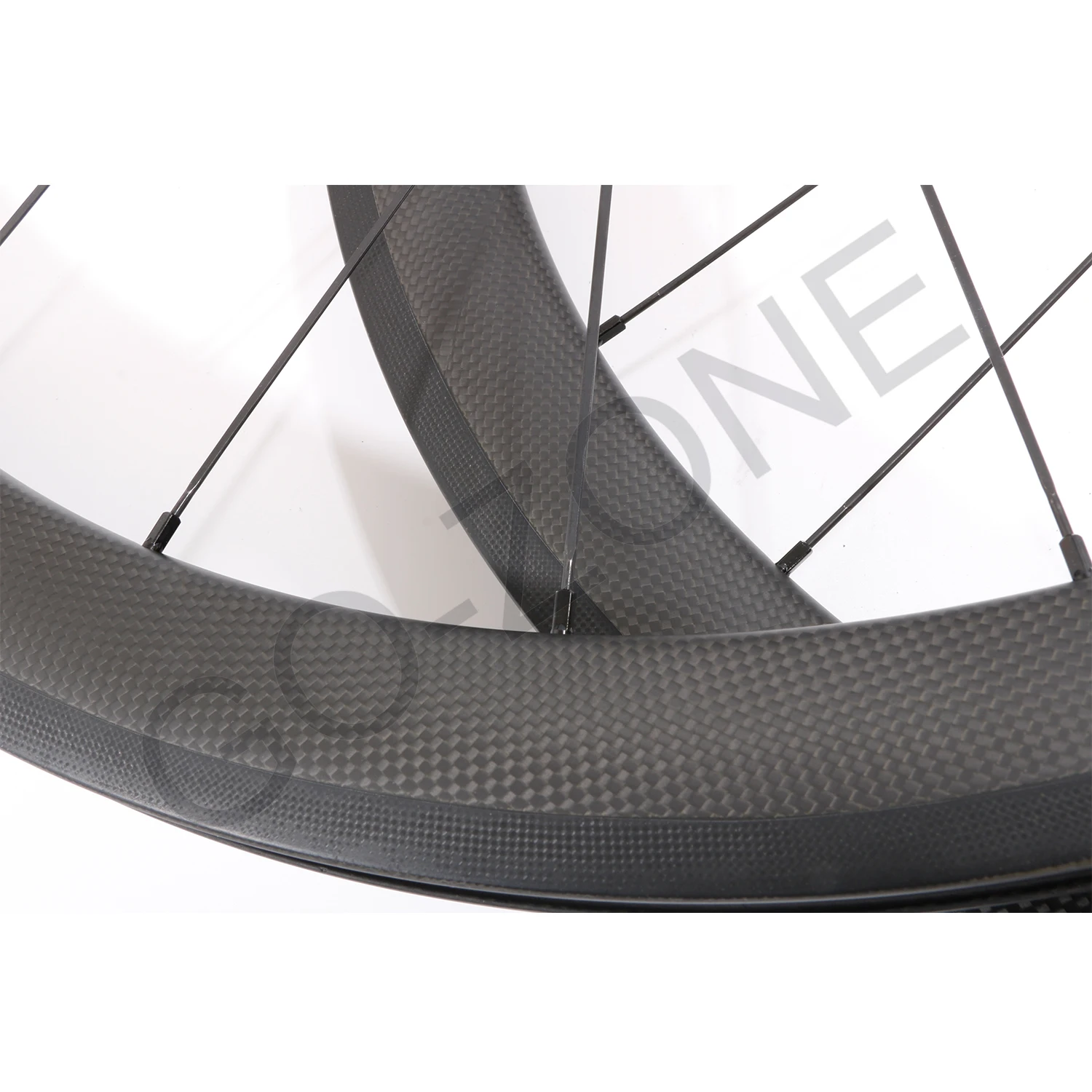 UCI Approved Carbon 700c Rim Brake Wheelset Clincher Tubeless Tubular 25mm Width High TG 255° Sapim Carbon Road Rim Brake Wheels