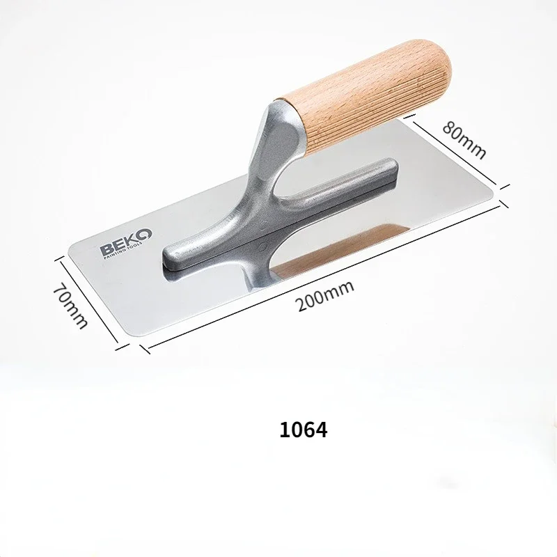 Imagem -03 - Concreto Trowel Tool Grupo Parede de Reboco Trowel para Parede Tinta de Gesso Construção Drywall Ferramenta de Cimento Pcs por Conjunto Aço Inoxidável