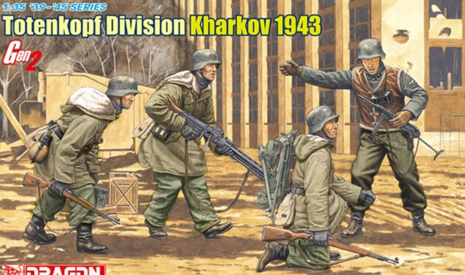 

DRAGON 6385 1/35 scale Totenkopf Division Kharkov 1943 (Plastic model) Model kit