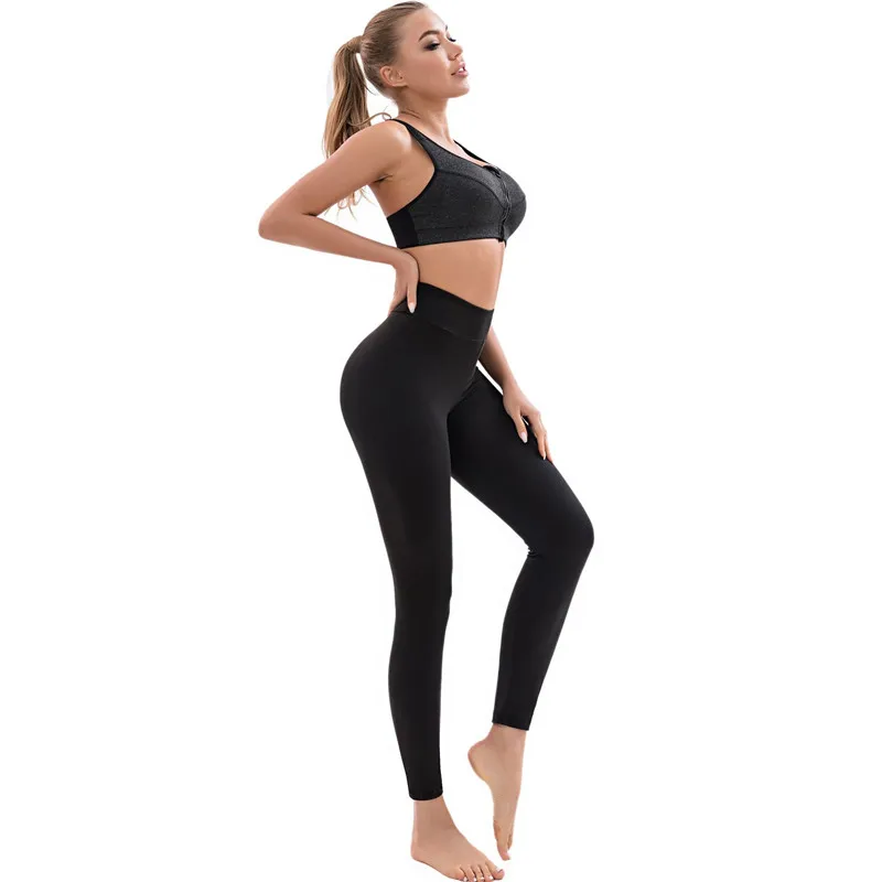 Бесшовные брюки, женские леггинсы, корректирующее белье, высокая талия, высокая эластичность, утягивающие тренировки, большие размеры, женские колготки