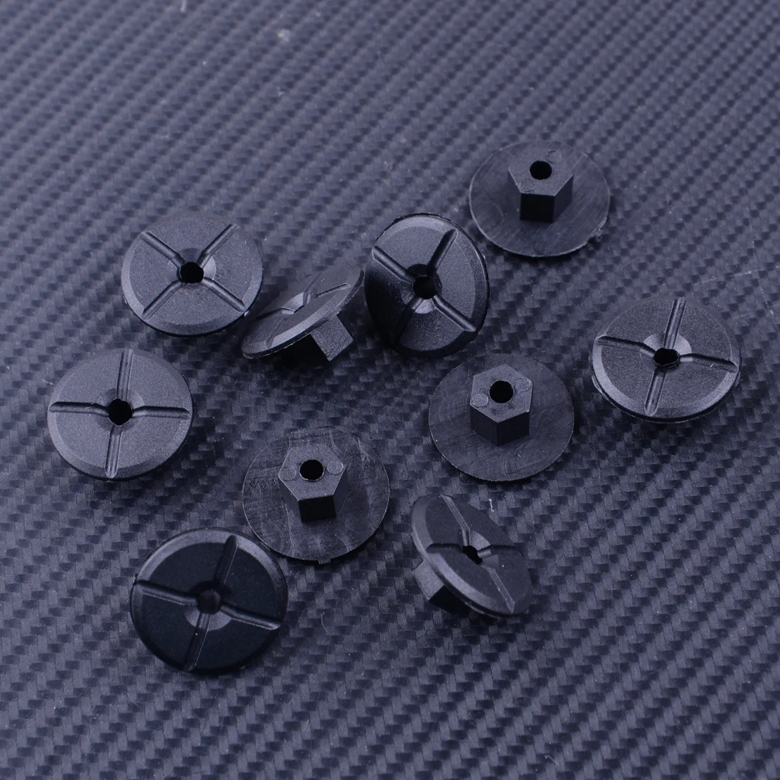 10 Uds K90 plástico 2019900050 51711958025 Clip de tuerca de plástico autorroscante apto para mercedes-benz W201 W124 190D 260E