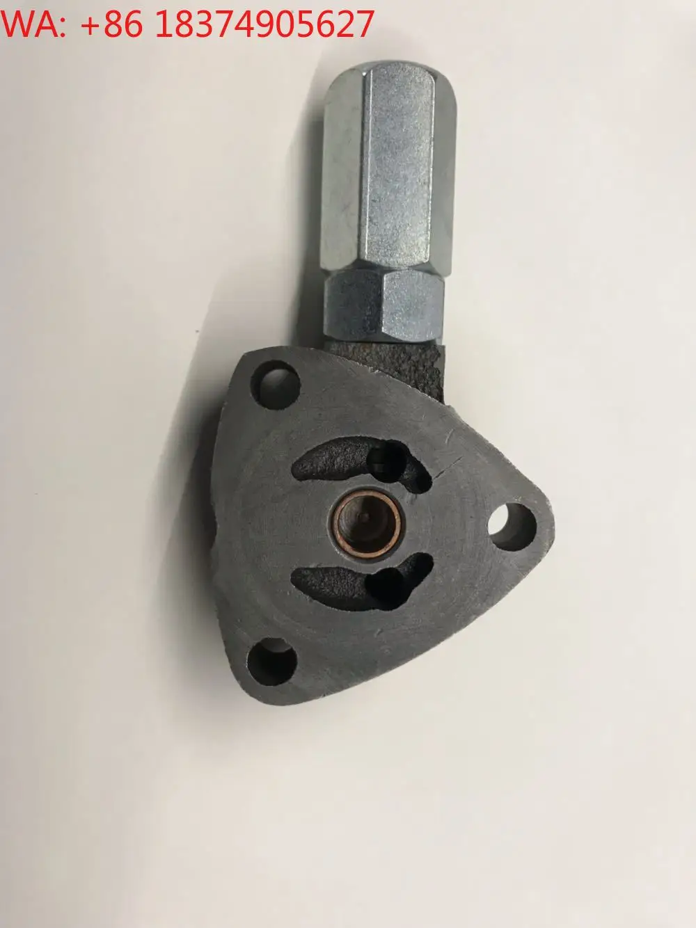 HTOP-13MAVB gear triangle pump head with pressure relief valve