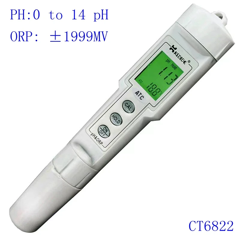 

Brand Professional Pen Type Digital pH ORP Water Quality Monitor ±1999 MV ORP Meter For Pools Drinking Water Aquariums Backlight