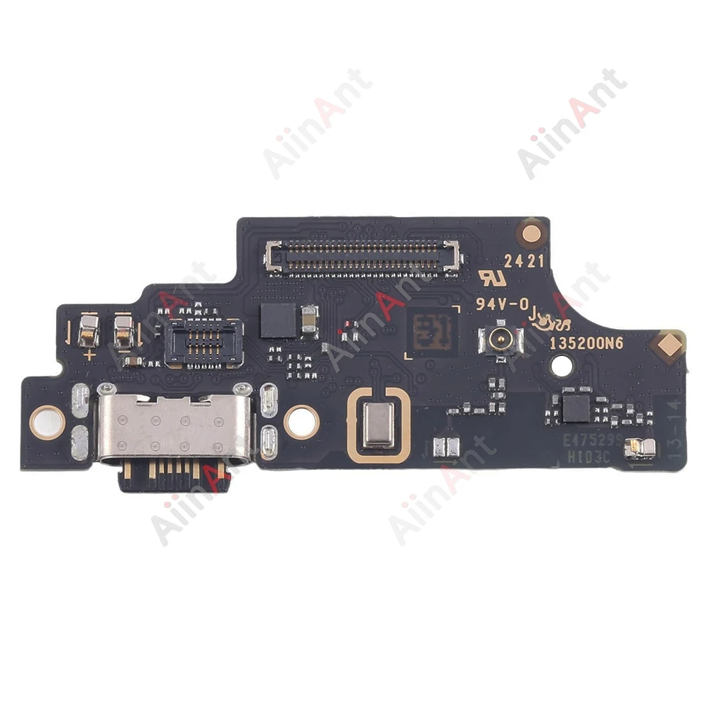 Base inferior, conector de placa de carga USB, puerto de cargador, Cable flexible para Xiaomi Redmi Note 14 13 13C 14C 13R Pro Plus 4G 5G