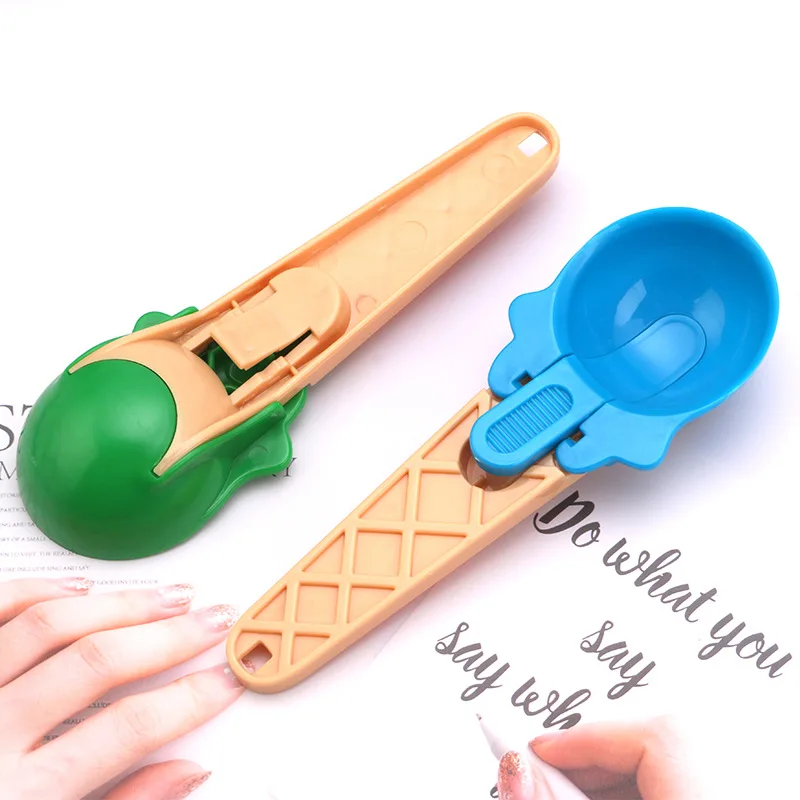 New Kids Ice Cream Bowl Spoon Set Durable Children Gifts Lovely Dessert Bowl DIY Ice Cream Tools Icecream