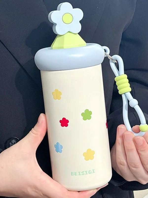 

Stainl Steel Insulated Water Bottle St Coffee Cup Large Capaci Portable for Girls School Travel High Aesthetic Value