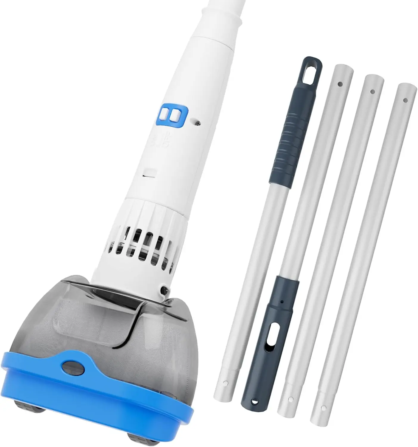 

Rechargeable Spa Vacuum Cleaner with Magnetic Drive, Fine Filter for Pools, 60-Min Runtime