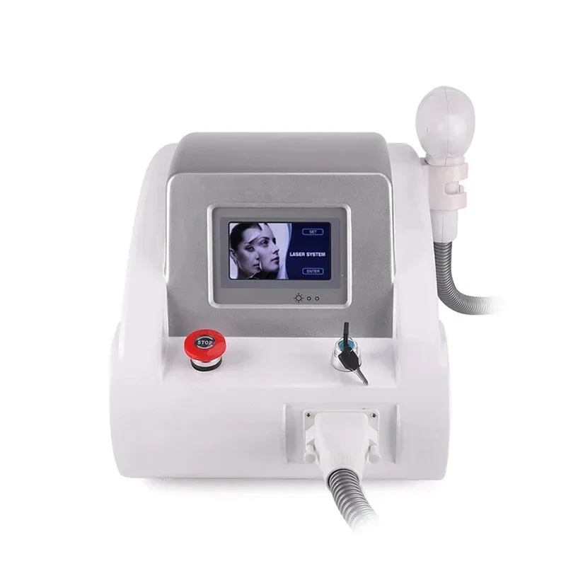 Máquina de belleza láser portátil q-switch ND YAG, eliminación de tatuajes, eliminación de pigmentación, Peeling de carbono