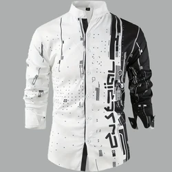 Men's Long Sleeve Shirt Casual Shirt High Quality Men's Clothing Work Travel Fashion Design Sense Men's Clothing 2024 New Tops