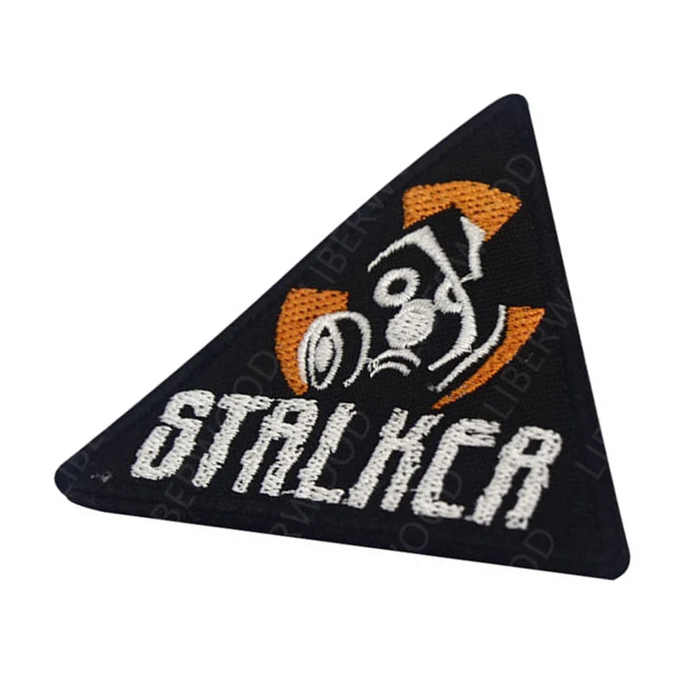 Stripe Nuclear Power Plant Radiation STALKER S.T.A.L.K.E.R. Factions Mercenaries Loners Atomic Badge Patch