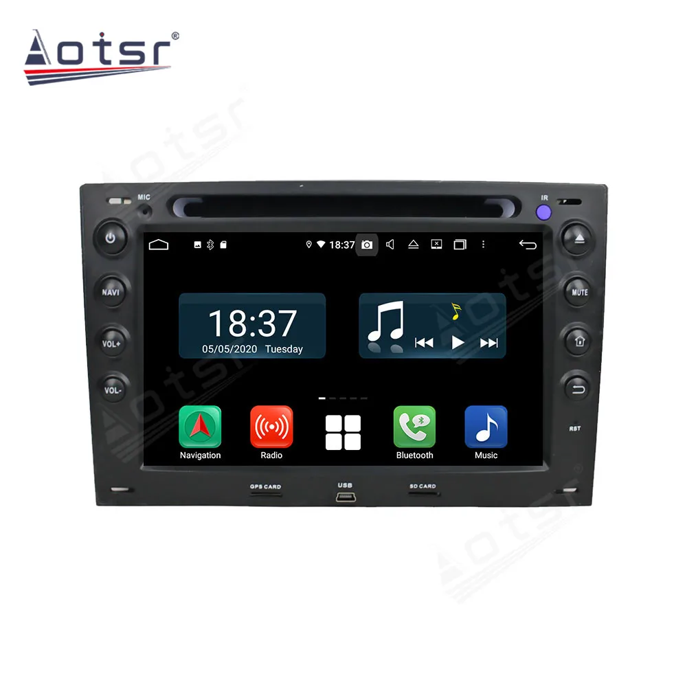 2 Din Android 12 Wireless Carplay Car Radio for Renault megane Multimedia Video Player QLED screen GPS 5G LTE Auto Stereo 8 core