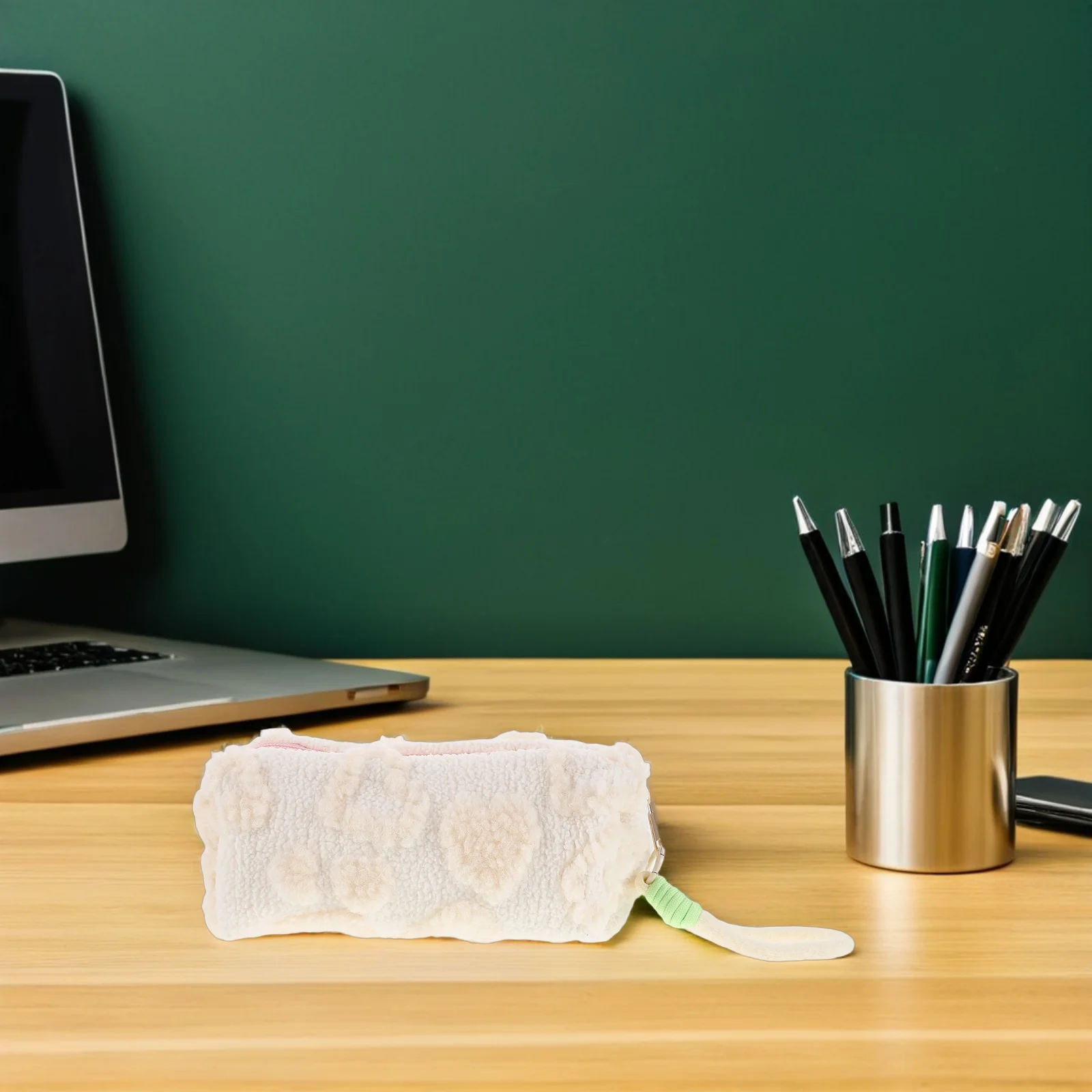 

Cute Heart Stationery Pencil Bag Large Capacity Pen Pouch Zipper Organizer School College Kawaii Pencil Case Wine Bags