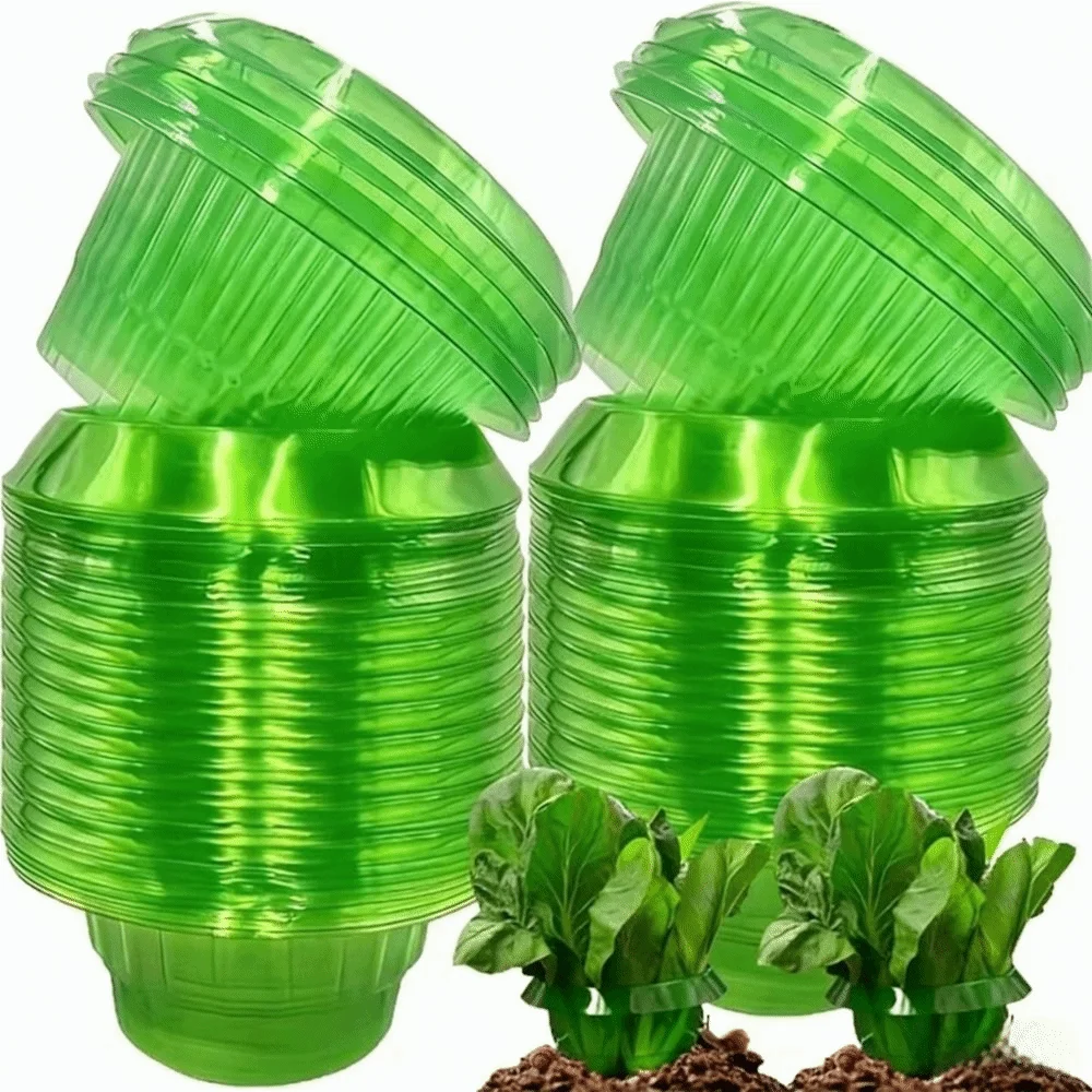 5Pcs Reusable Snail Collars Save Water Lawn Care Slug Protection Ring Pest Control Vegetable Protective Covers