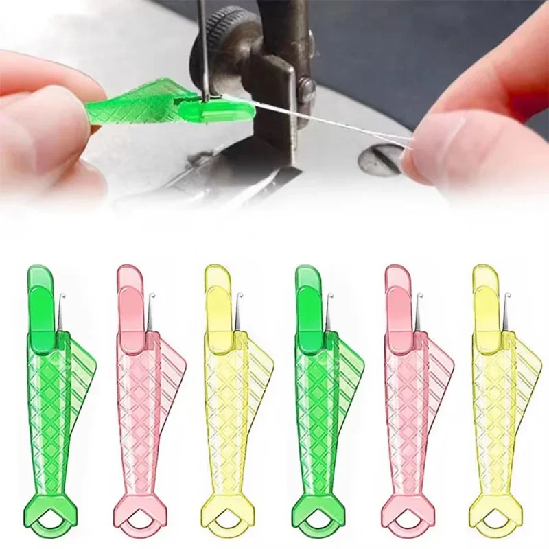 1-50Pcs Automatische Nadel Einfädler DIY Werkzeug Hause Hand Nähmaschine Gerät Gewinde Auto Nadel Kreuz Stich Nähen zubehör