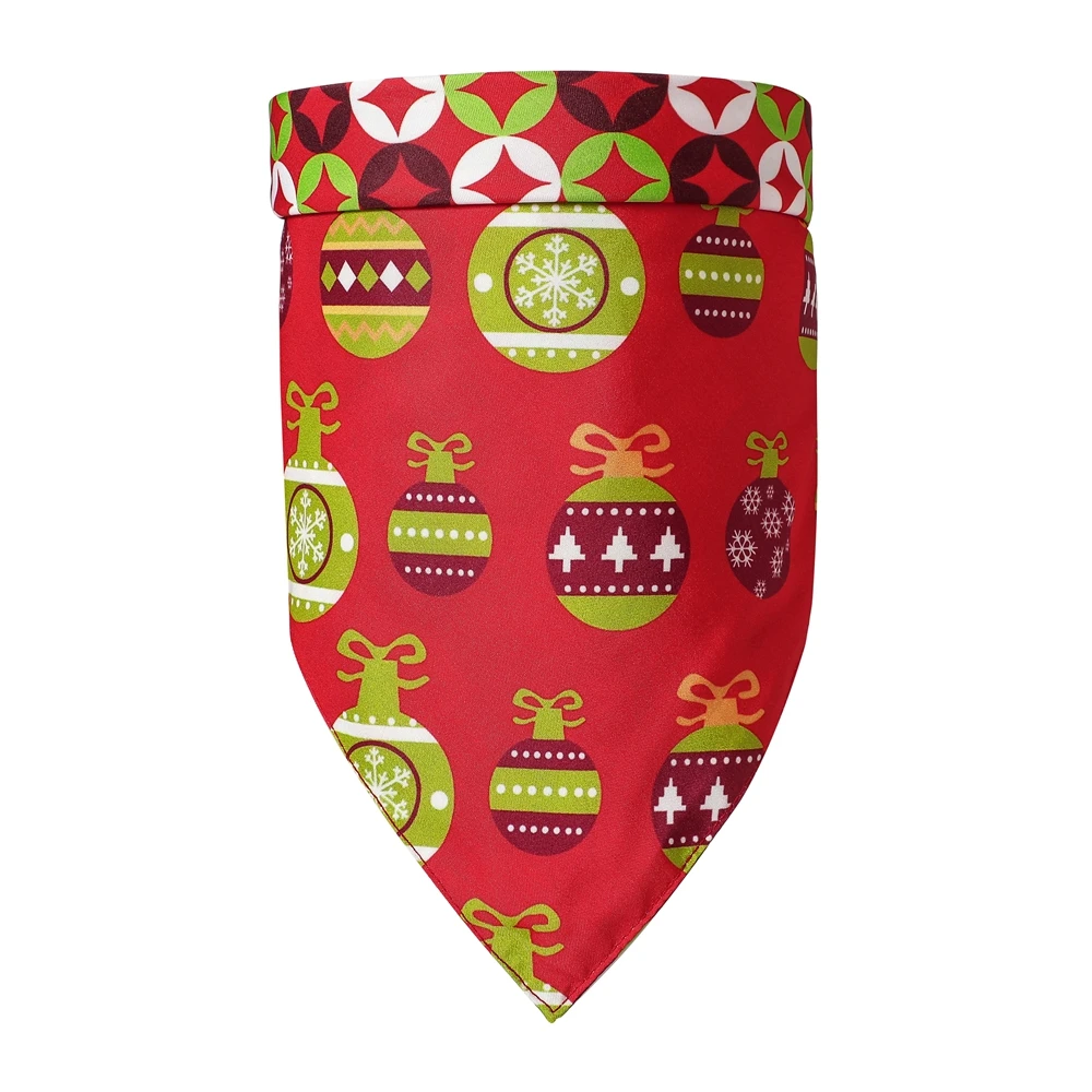 Sucado Dog Bandana Christmas Classic Pattern Pets Scarf Triangle Bibs Kerchief Costume Suitable for Small Medium Large Dogs