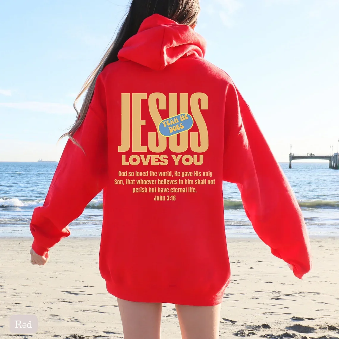 JESUS LOVE YOU Sweatshirts Sweatshirts Harajuku Pullover Sweatshirts Amazon Jackets Tops Europe