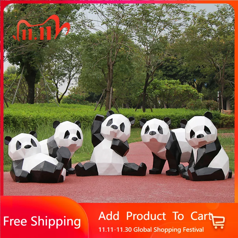 

Animal Landscaping Sculptures Tall Trendy Creative Designer Street Yard Garden Statues Artificial Jardim Outdoor Decorations