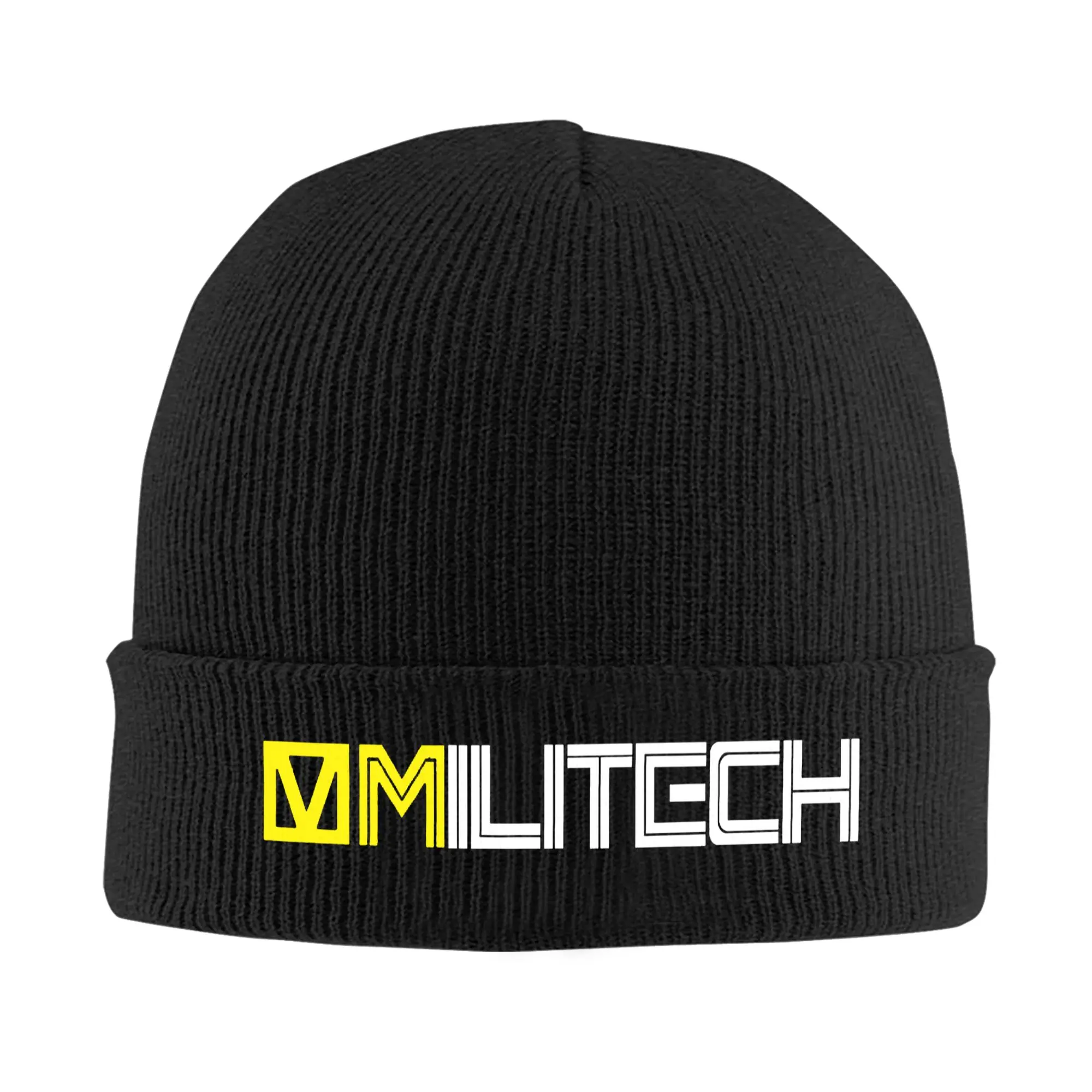 2077     Knit Hat Cyber Tech Punk Game Y2K Cool Caps Men Women Unisex Gym Beanie Hats Winter Design Thermal Elastic Bonnet Hats