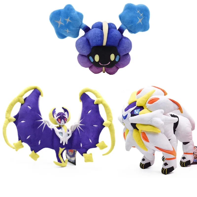 Legendary Plush Giratina Lunala Zacian Zamazenta Solgaleo Moltres Kyogre Reshiram Groudon Soft Stuffed Toy Gifts