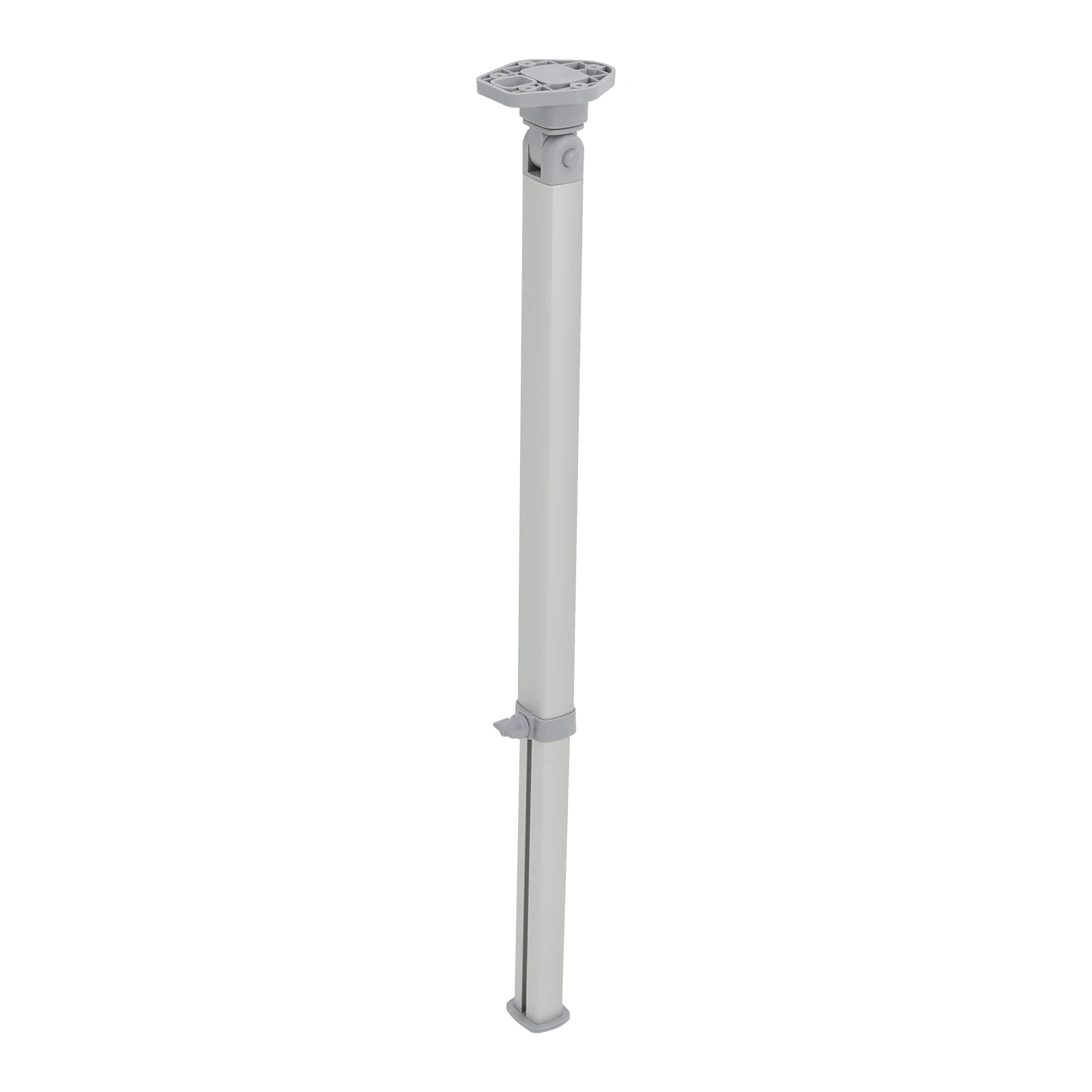 Höhenverstellbares Tischbein 20,08-29,92 Zoll, faltbare Tischstütze 55 lbs, Aluminiumlegierung für Wohnmobil-Schreibtisch, Yacht – Detail 6
