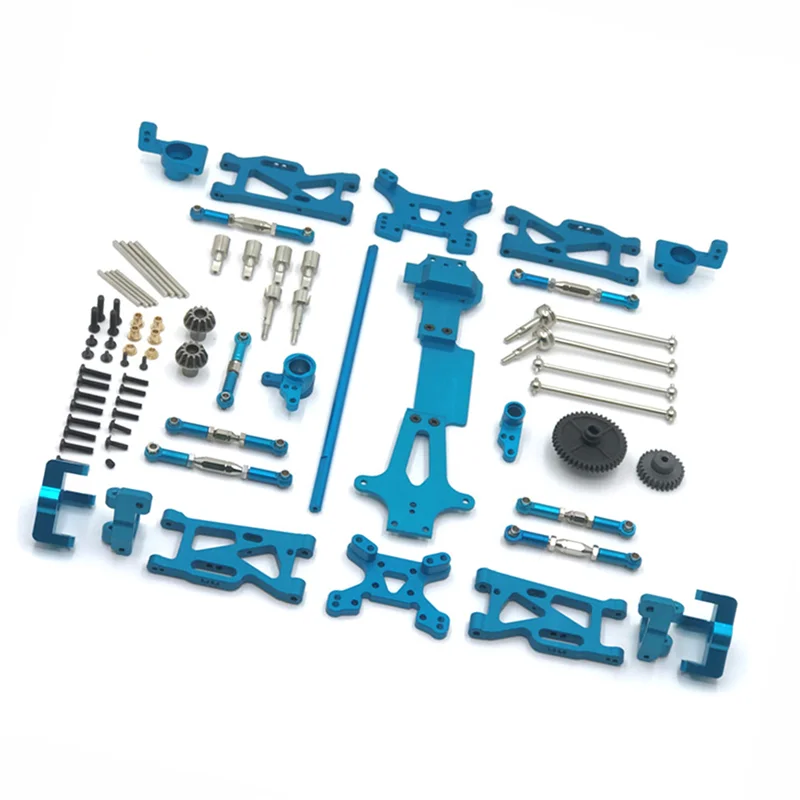 

AS96-For Wltoys 144001 144002 144010 1/14 RC Car Metal Upgrade Parts Kit Drive Shaft Swing Modification Accessories