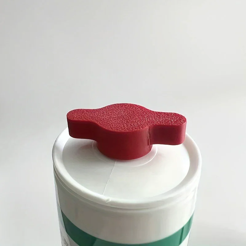 Flexible Gear-type Silicone Sealant Cap, Made Of Plastic, Prevents Adhesive Hardening And Is Suitable For Silicone Repair