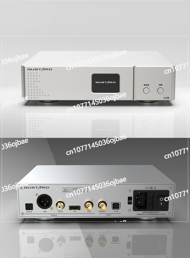 

U18 Высокопроизводительный цифровой интерфейс USB Аудиоинтерфейс USB XU216 AS338 DSD512