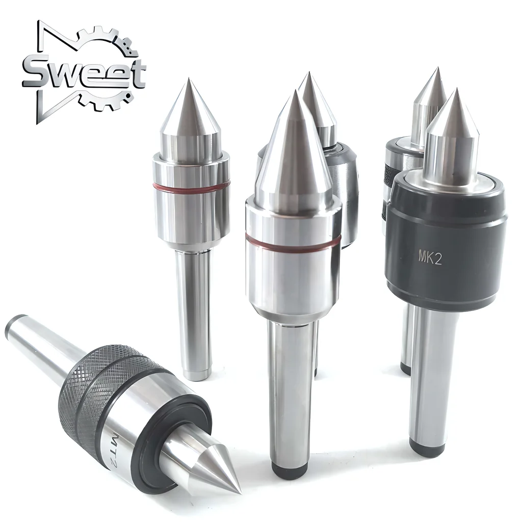 【MT2 Internal Rotation Center Mohs Taper 】 Special turning tool for woodworking lathes /CNC lathes, lathe replacement center