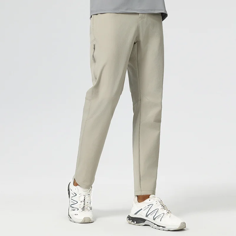 Style Outdoor Hiking Casual Straight Long Men's Nylon Quick-Dry Durable Sports Pants