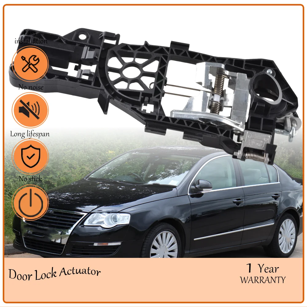 

Structure-Bolstered Inner Outer Door Handle Carrier,Customised for Passat 2006-2010,Rear Left Driver Side Bracket,oem 3C0837885J
