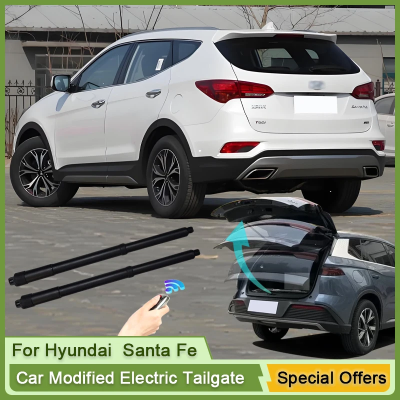 For Hyundai Santa Fe 2012~2018 Car Electric Tailgate Lift Kit Auto Tail Gate Opener Automatic Lifting Rear Door
