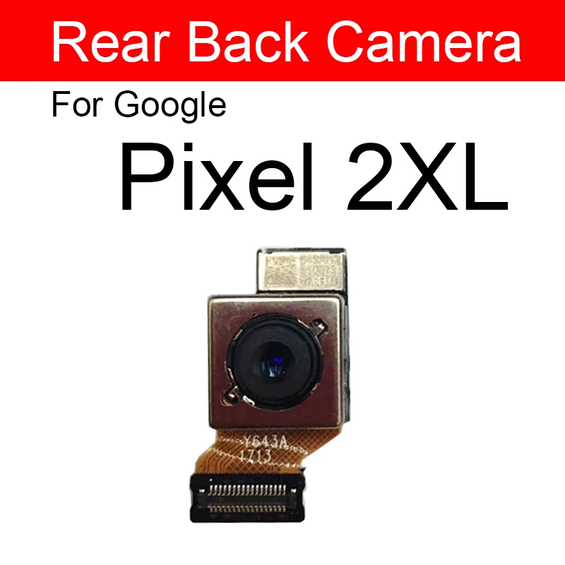 Back Camera Front Camera For Google Pixel 2 2XL 3 3XL 3A XL Rear Main Camera & Small Camera Flex Cable Ribbon Replacement Parts