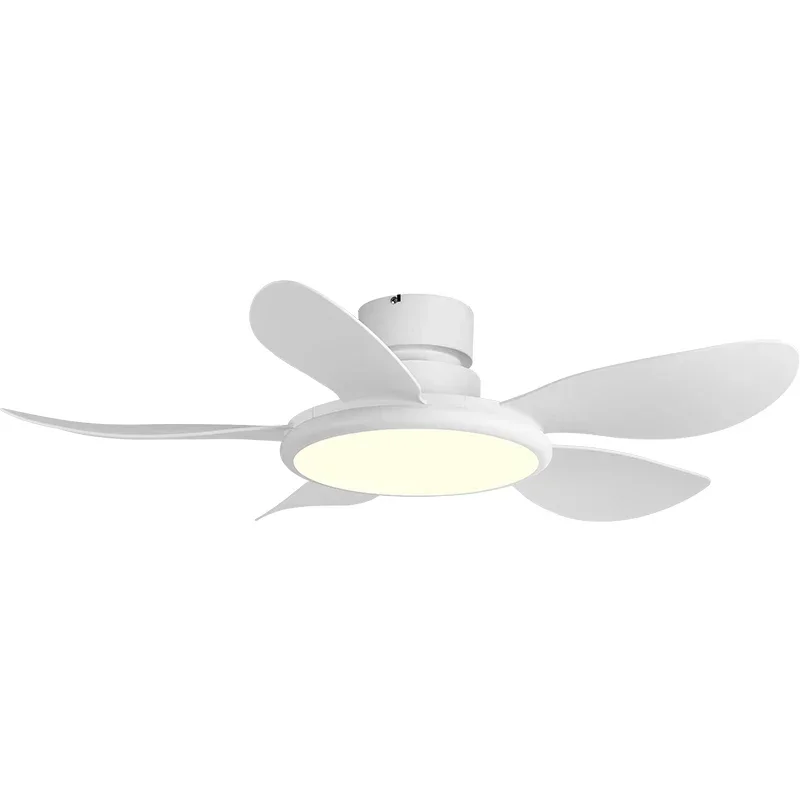 Modern LED 60W Low Floor DC Motor 35W Ceiling Fans With Remote Control Simple Ceiling Fan With Light Home Fan