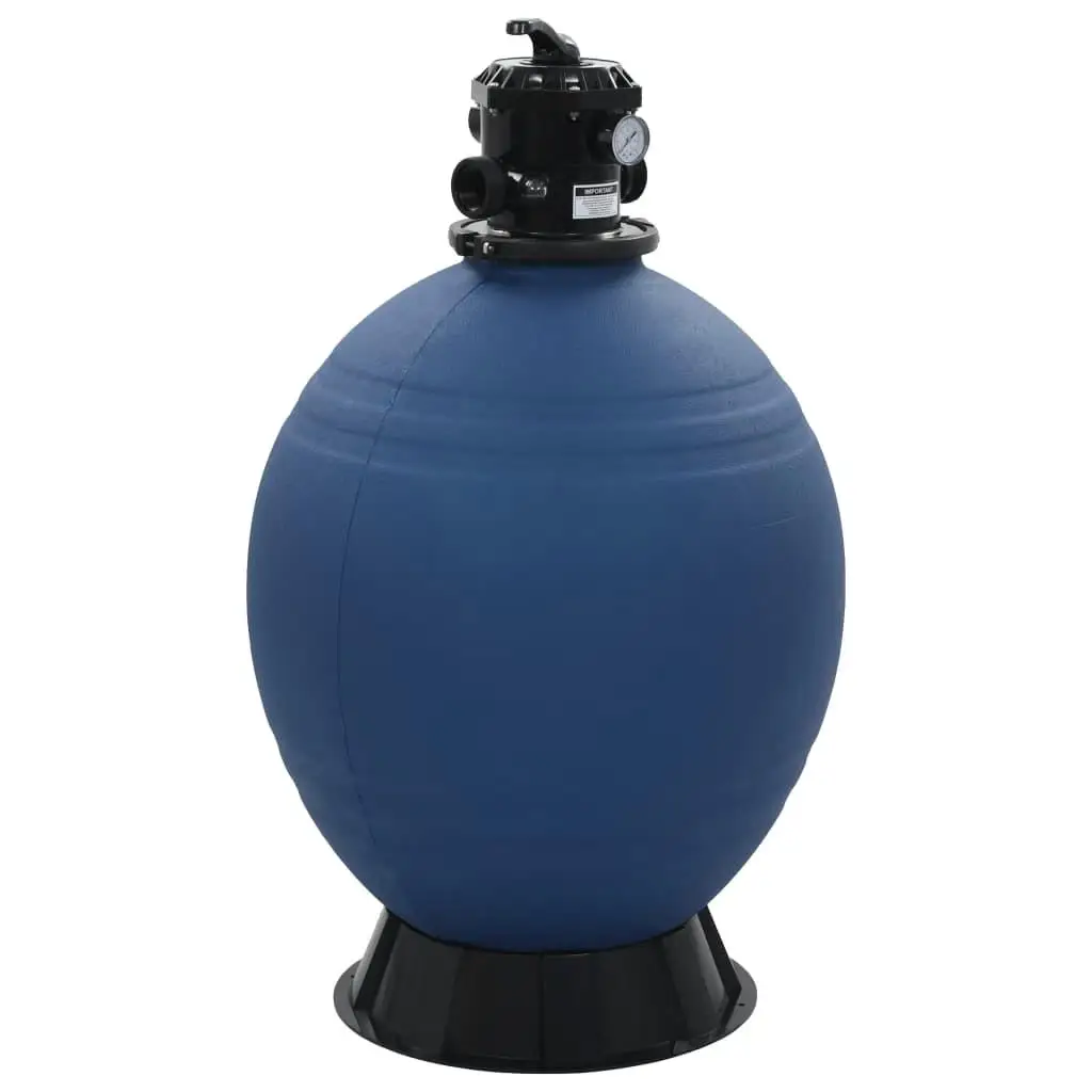 2.6M Pool Sand Filter with 6-Position - High Efficiency Blue Water Filtration System