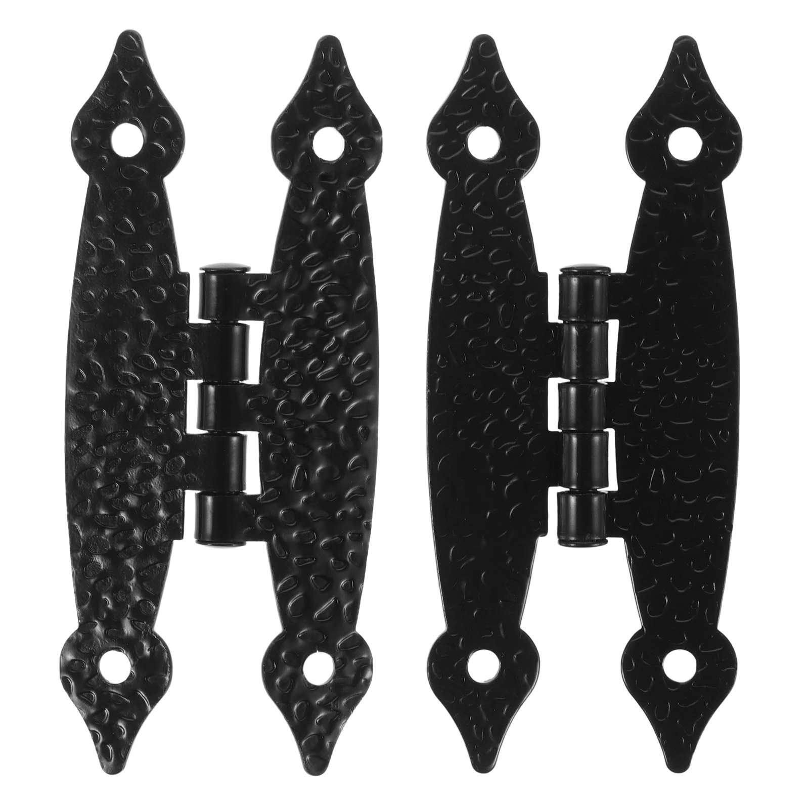 

2pcs H-shaped Cabinet Doors Gate Hardware Door Replacement Hinges Furniture Easy Installation Steel Material Smooth Operation