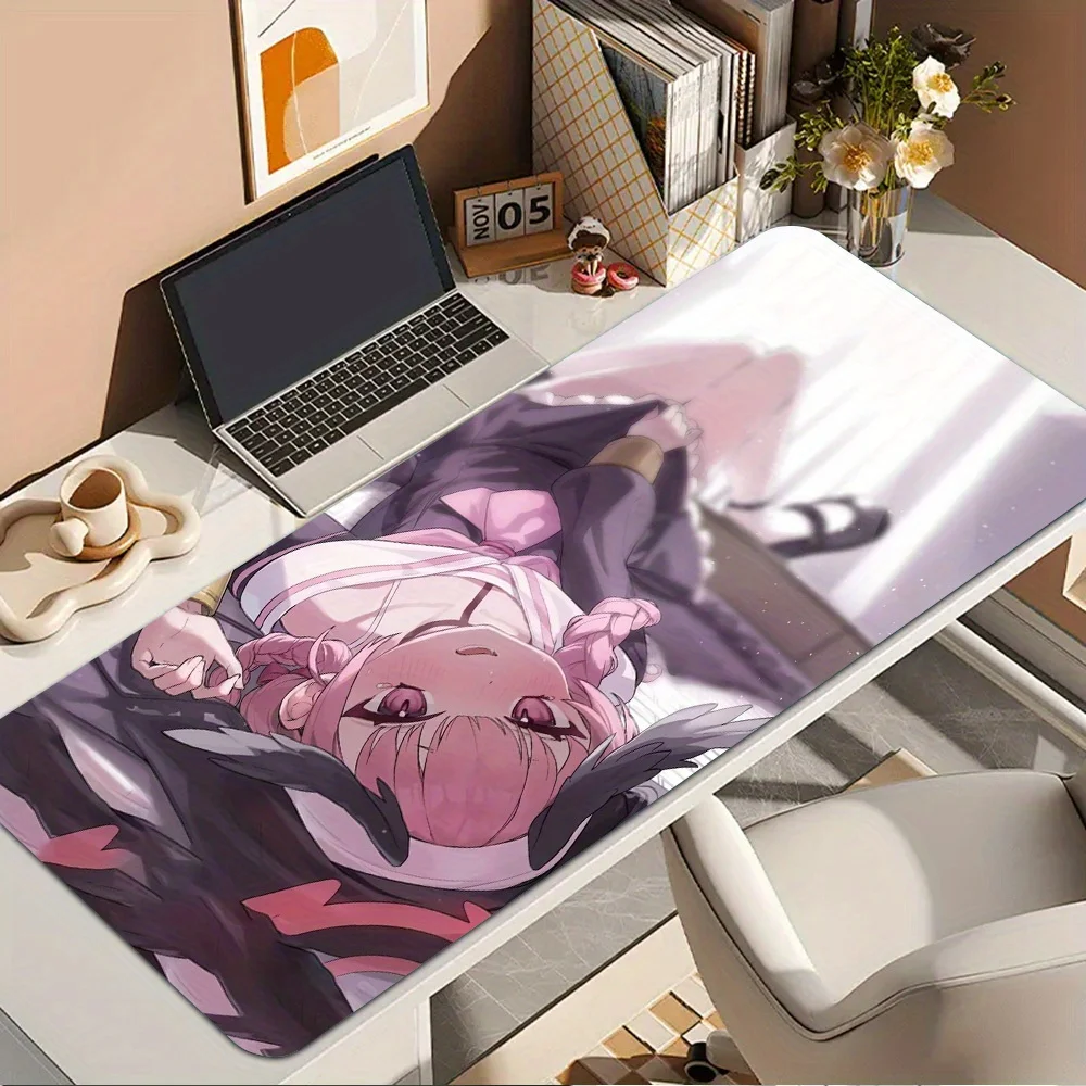 

Japanese Anime Sexy Goddess Gaming Mouse Pad, Non-Slip Rubber Base Washable Desk Mat for Office Home Decor, Gift for Anime Fans