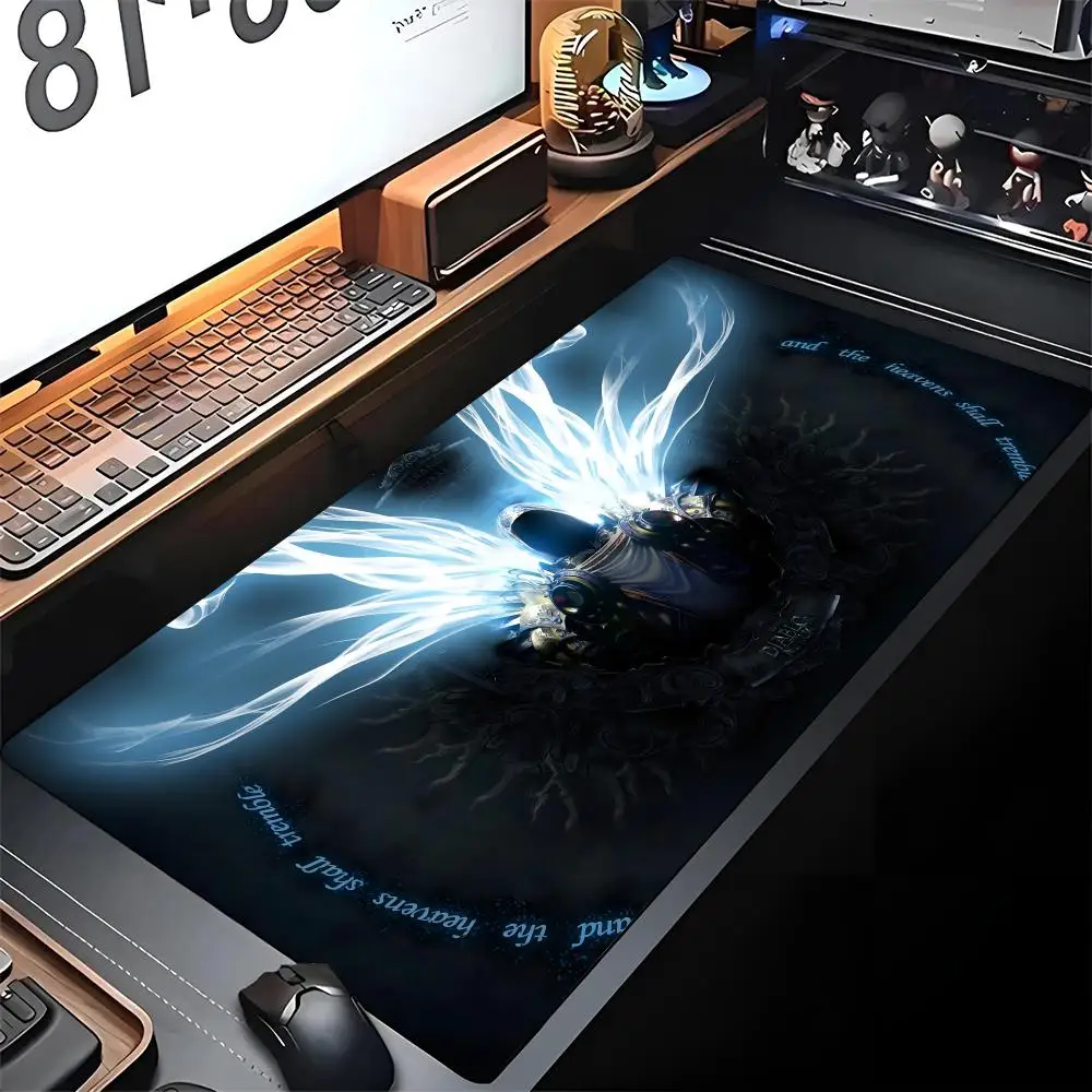 DiabloS III Mouse Pad Edge Big Gaming Locking Computer Gamer Large Rubber Art Mousepad Laptop Cute Desk Mat
