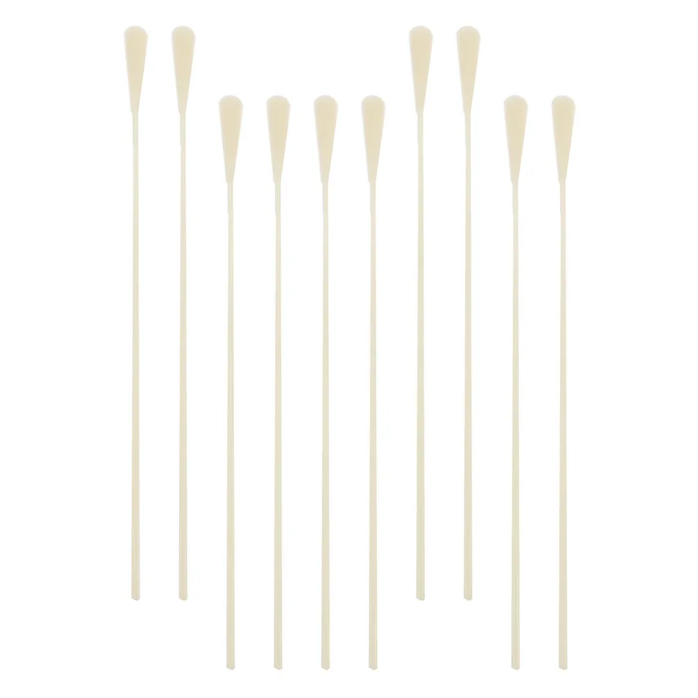 

10Pcs Disposable Throat Swabs Flocked Specimen Collection Swabs Medical Sampling Tools Lightweight Portable for Hospital Testing