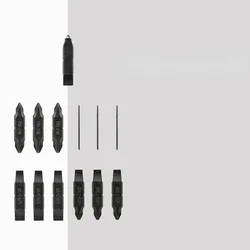 Bits Original Head Broken Window Cone Cone Screwdriver Head Tool Parts Cross Batch Head Glasses Screwdriver