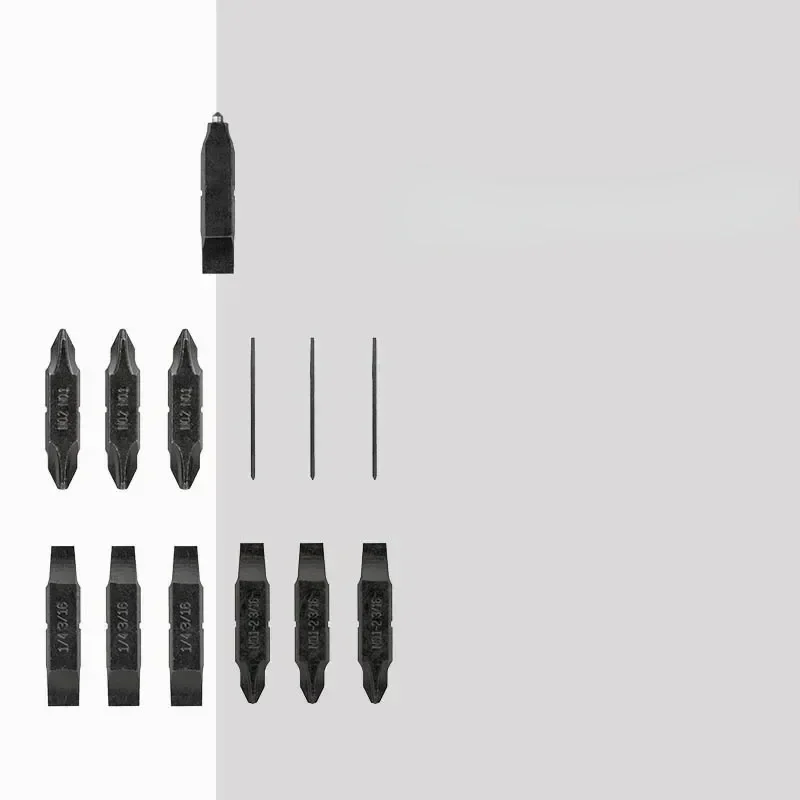 Bits Cabeça Original Janela Quebrada Cone Chave de Fenda Cabeça Ferramenta Peças Cruz Lote Cabeça Óculos Chave de Fenda