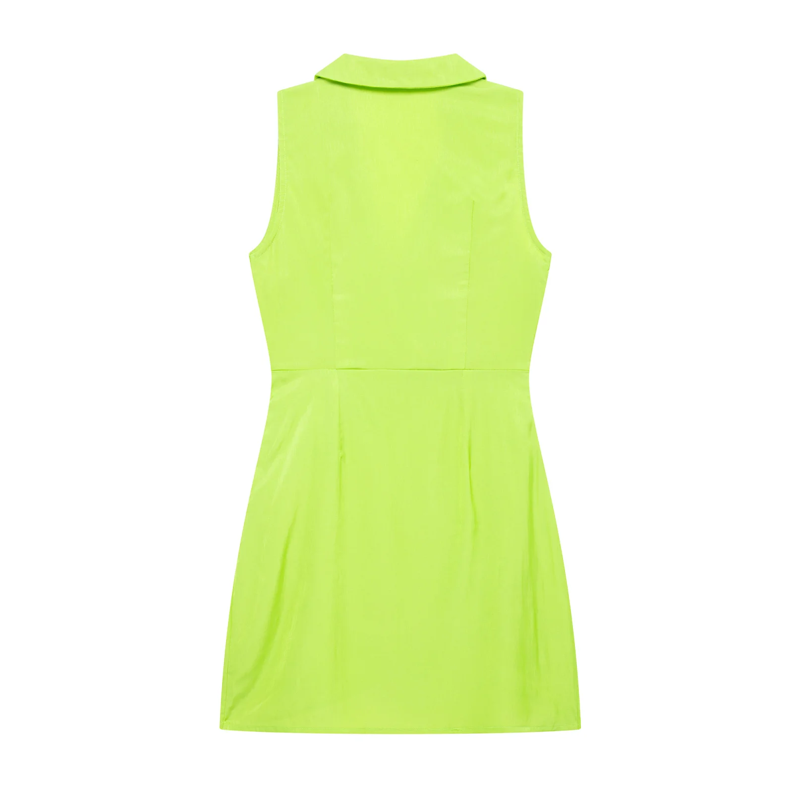 JNLEAOG Spring New Women's Faion Design irt Sle Dr High Waist Polyester Fiber Svel Workwear Summer Ladies Casu...