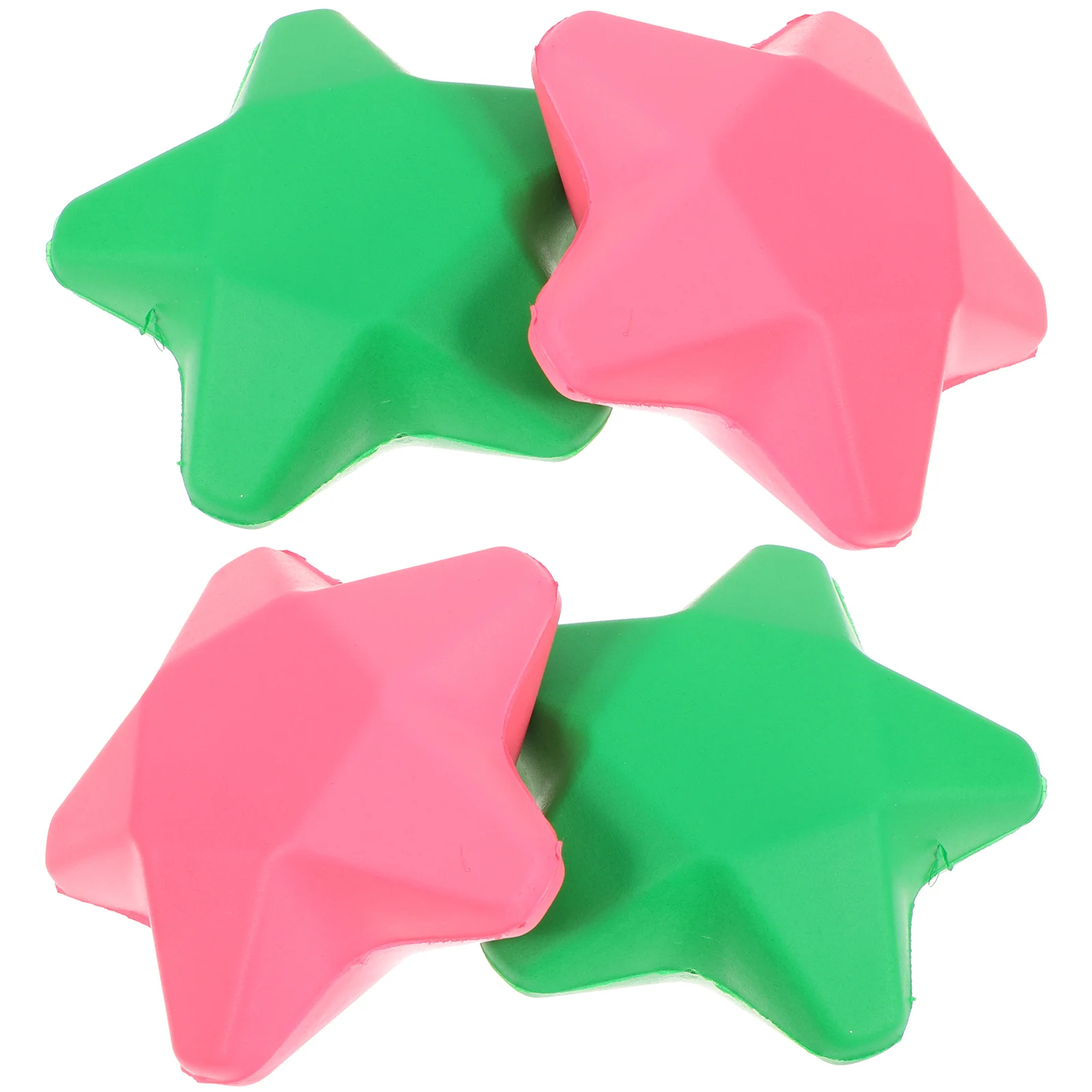 4 Pcs Five-pointed Star Grip Hand Strengthen Balls Exercise for Arthritis Strengthener Pu Small Gripping Squeeze Therapy