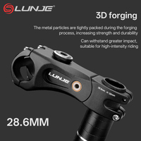 Bicycle Stem Shock Absorber Road Bike Mountain Stem 100/140mm Front Fork Riser for 31.8mm Handlebar Power Bicycle Bridge