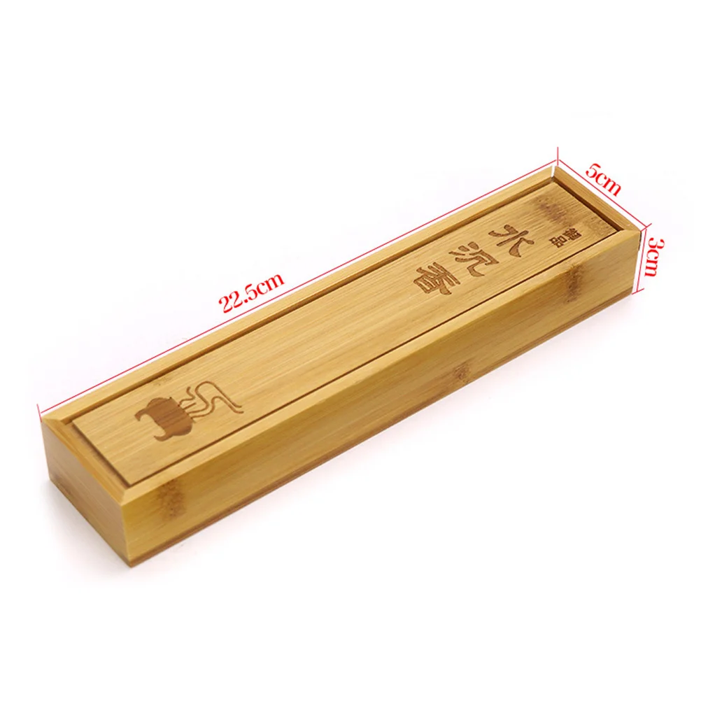 Citronella Coil Holder Incense Bamboo Box Burner Creative Case Backflow Face Statue