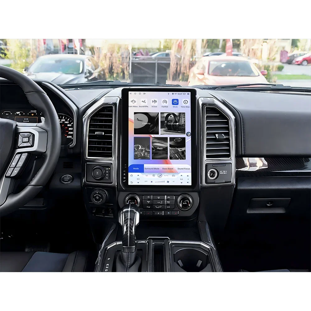 

Автомобильный радиоприемник 14,5 дюймов Android для Ford F150 2015-2020, мультимедийный плеер, стереонавигация, Carplay, авто головное устройство